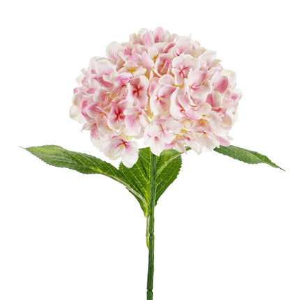 Roze Nep Bloem Hortensia 69cm van Partydeco koop je bij Partywinkel