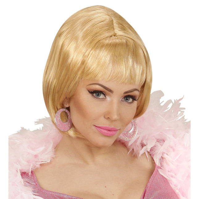 Roze Oorbellen van Widmann koop je bij Partywinkel