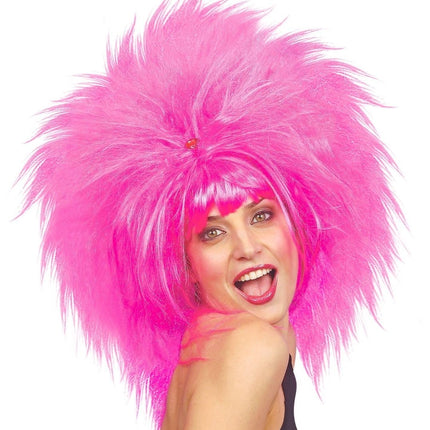 Roze Pruik Pretty Woman van Widmann koop je bij Partywinkel