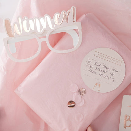 Roze Vrijgezellenfeest Spel van Ginger Ray koop je bij Partywinkel