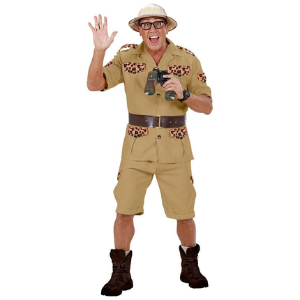 Safari Kostuum Heren Panter van Widmann koop je bij Partywinkel
