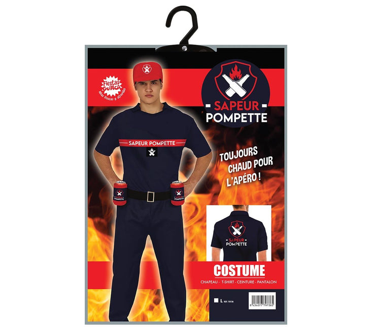 Sapeur Pompette Kostuum Heren L van Fiestas Guirca koop je bij Partywinkel