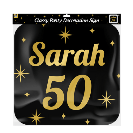 Sarah Deurbord 50cm van Paper Dreams koop je bij Partywinkel