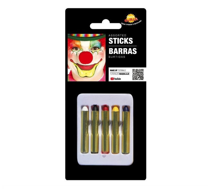 Schminkset 5 delig van Fiestas Guirca koop je bij Partywinkel