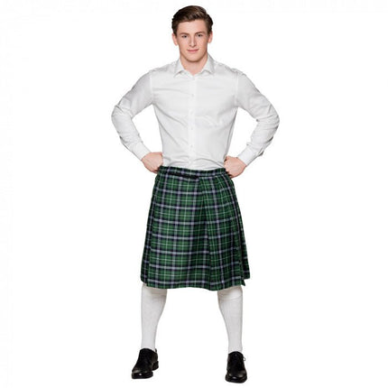Schotse Kilt Groen van Boland koop je bij Partywinkel