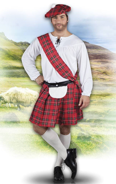 Schotse Kilt Kostuum van Boland koop je bij Partywinkel