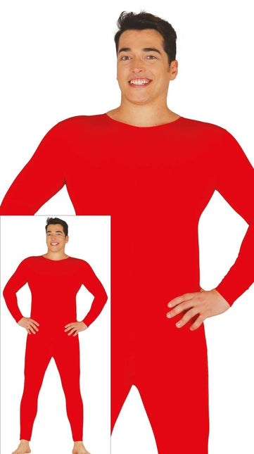 Second Skin Pak Kostuum Rood Heren van Fiestas Guirca koop je bij Partywinkel