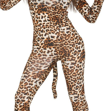 Second Skin Pak Luipaard Dames van Fiestas Guirca koop je bij Partywinkel