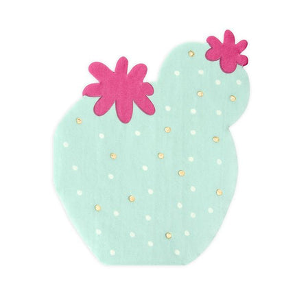 Servetten Cactus 13,5cm 20st van Partydeco koop je bij Partywinkel