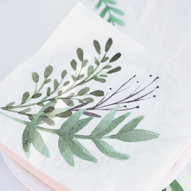 Servetten 'Mijn Speciale Dag' 33x33cm - 20 stuks van Folat koop je bij Partywinkel