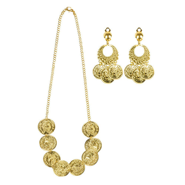 Set Belly Dance Oorbellen En Ketting van Boland koop je bij Partywinkel