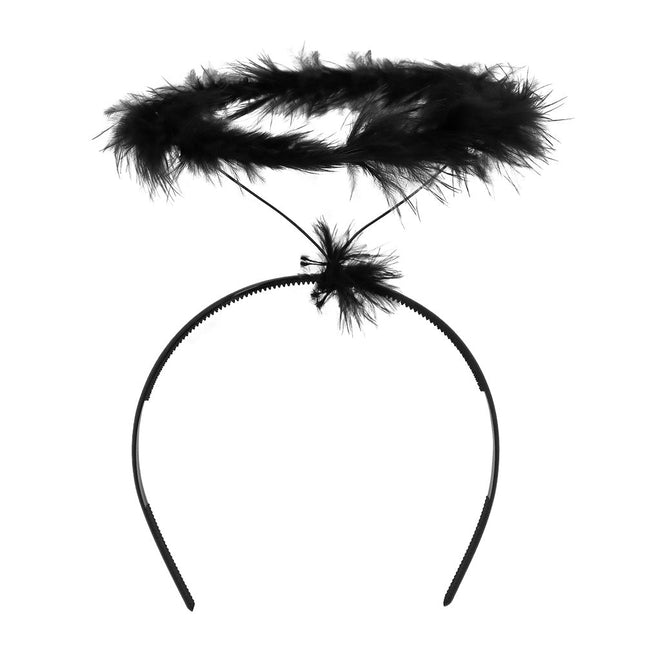 Set Engel promo zwart van Boland koop je bij Partywinkel