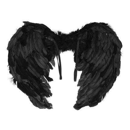 Set Engel promo zwart van Boland koop je bij Partywinkel