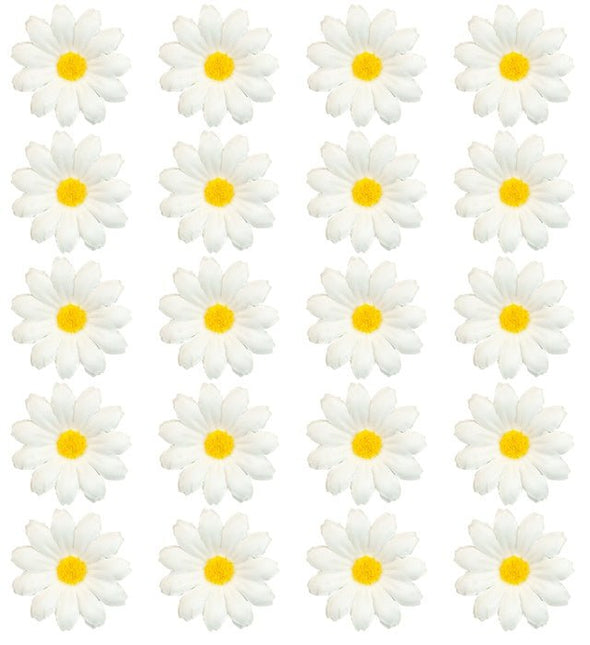 Set Van 20 Decoratieve Madeliefjes van Widmann koop je bij Partywinkel