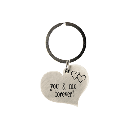 Seutelhanger You & Me Forever 10cm van Paper Dreams koop je bij Partywinkel