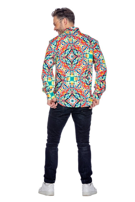 Hippie 60S Blouse Heren van Wilbers & Wilbers koop je bij Partywinkel