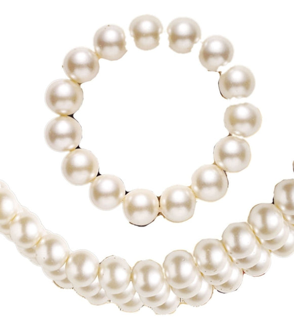 Sieraden Set Parels 2 delig van Widmann koop je bij Partywinkel