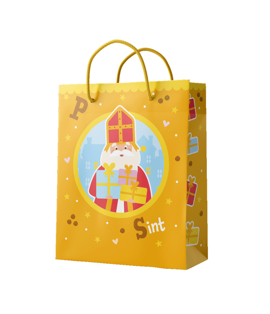 Sinterklaas Cadeautas 75cm van Paper Dreams koop je bij Partywinkel