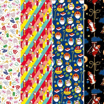 Sinterklaas Inpakpapier 2m van WeFiesta koop je bij Partywinkel