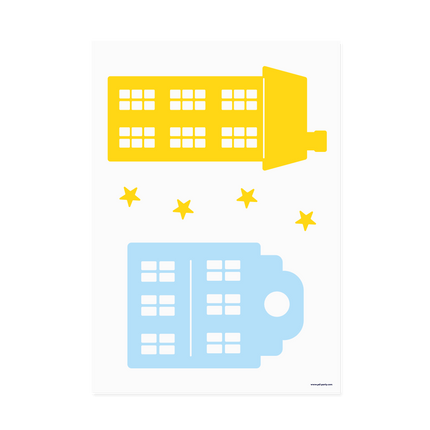 Sinterklaas Raamstickers van Paper Dreams koop je bij Partywinkel