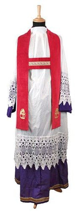 Sinterklaas Stola van Haza Witbaard koop je bij Partywinkel