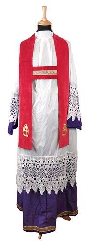 Sinterklaas Stola van Haza Witbaard koop je bij Partywinkel