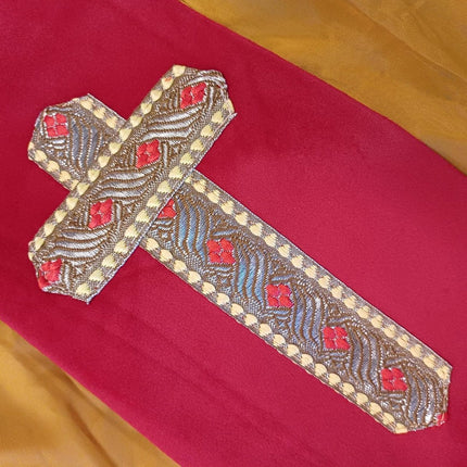 Sinterklaaspak Katoen Fluweel 4 delig van Haza Witbaard koop je bij Partywinkel