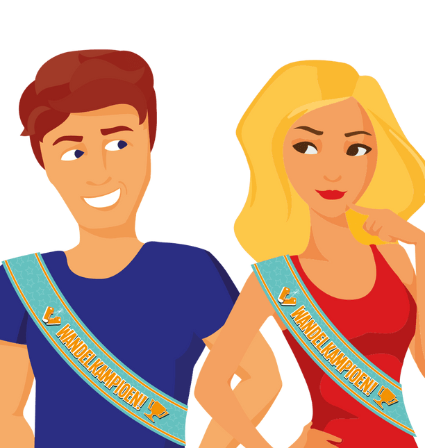 Sjerp Wandelkampioen 85cm van Paper Dreams koop je bij Partywinkel