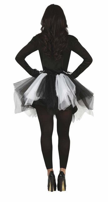 Skelet Halloween Jurk Dames Zwart van Fiestas Guirca koop je bij Partywinkel