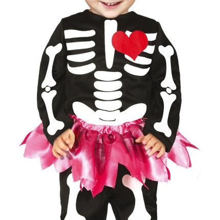 Skelet Halloween Kostuum Baby Tutu van Fiestas Guirca koop je bij Partywinkel