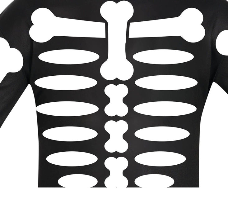 Skelet Halloween Kostuum Kind Wit Zwart van Fiestas Guirca koop je bij Partywinkel