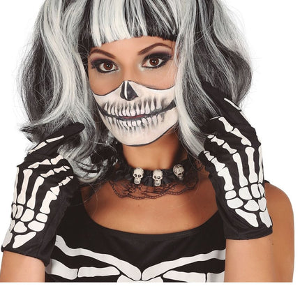 Skelet Handschoenen van Fiestas Guirca koop je bij Partywinkel