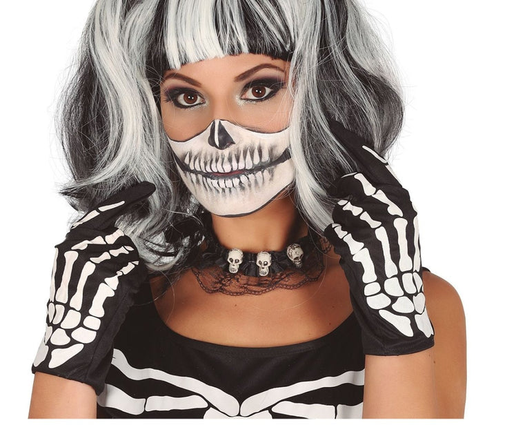 Skelet Handschoenen van Fiestas Guirca koop je bij Partywinkel