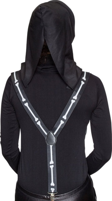 Skelet Masker Zilver van Orlob koop je bij Partywinkel