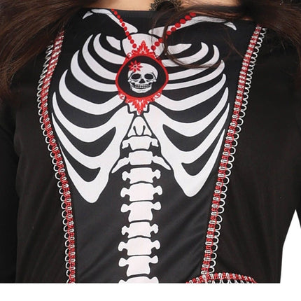 Skeleten Jurk Dames zwart van Fiestas Guirca koop je bij Partywinkel