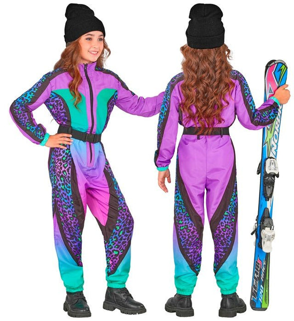 Skier Snowboarder Luipaard Multi Kind van Widmann koop je bij Partywinkel