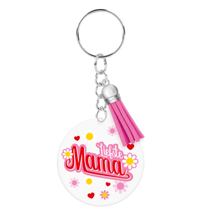 Sleutelhanger Liefste Mama van Paper Dreams koop je bij Partywinkel