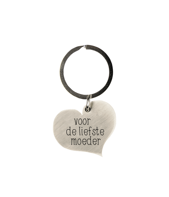 Sleutelhanger Liefste Moeder 10cm van Paper Dreams koop je bij Partywinkel