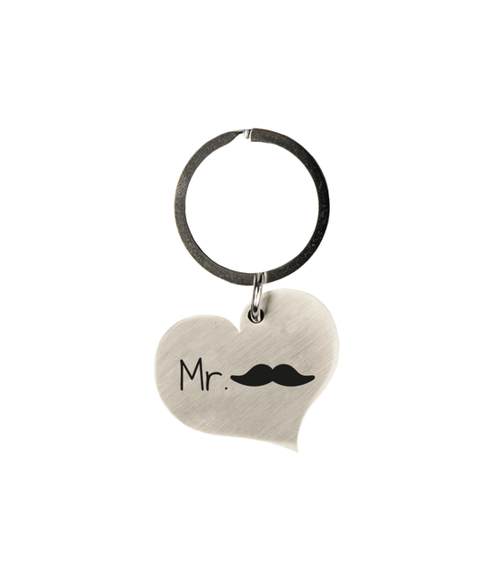 Sleutelhanger Mr Snor 10cm van Paper Dreams koop je bij Partywinkel