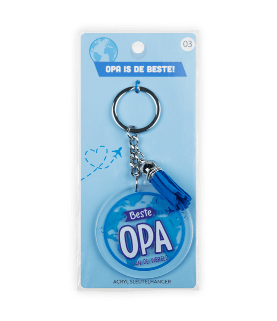 Sleutelhanger Opa van Paper Dreams koop je bij Partywinkel