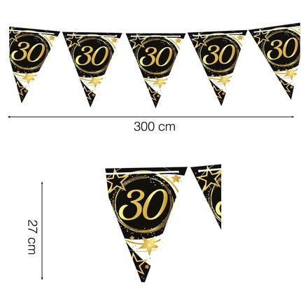 Slinger 30 Jaar Papier 3m van Fiestas Guirca koop je bij Partywinkel