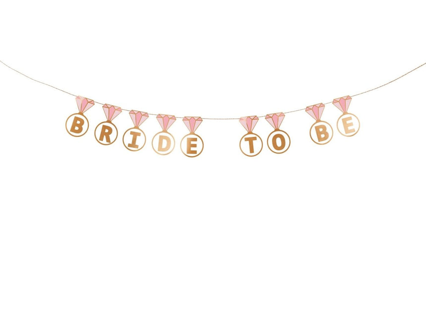 Slinger Bride To Be 2,5m van Partydeco koop je bij Partywinkel