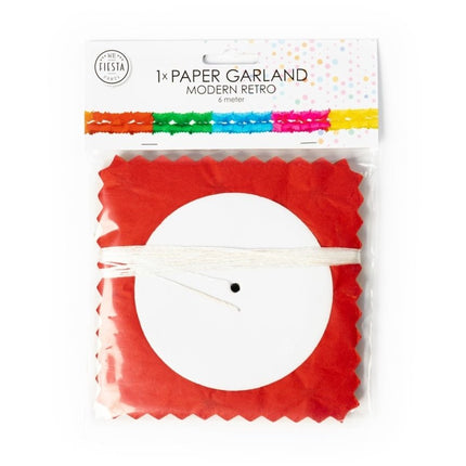 Slinger Retro Gekleurd 6m van WeFiesta koop je bij Partywinkel