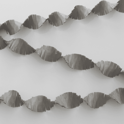 Slinger Zilver Crepe 24m van WeFiesta koop je bij Partywinkel