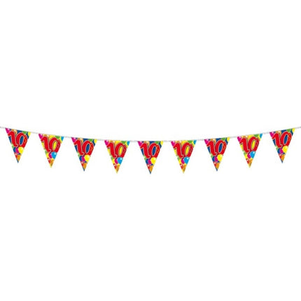 Slingers 10 Jaar 10m van Folat koop je bij Partywinkel