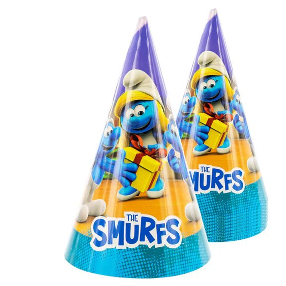Smurfen Feesthoedjes 10st van VDV Benefit koop je bij Partywinkel