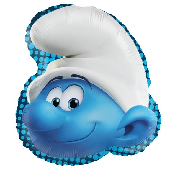 Smurfen Folie Ballon Leeg 45cm van VDV Benefit koop je bij Partywinkel