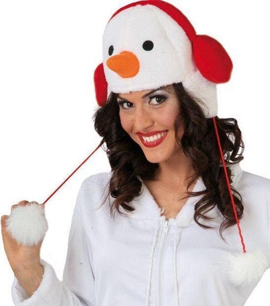 Sneeuwpop Muts van Fiestas Guirca koop je bij Partywinkel