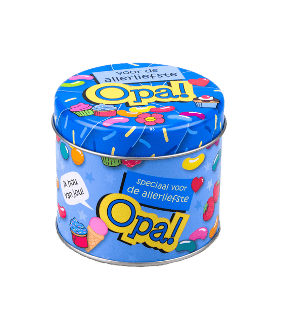 Snoepblik Opa 9cm van Paper Dreams koop je bij Partywinkel
