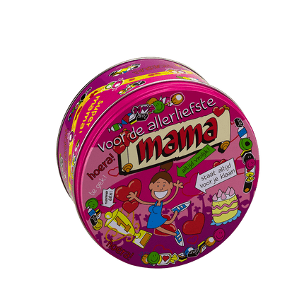 Snoeptrommel Mama 14cm van Paper Dreams koop je bij Partywinkel